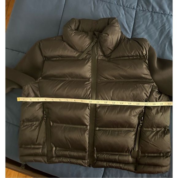 Zara Combination Puffer Jacket - Small / Black - Picture 14 of 16